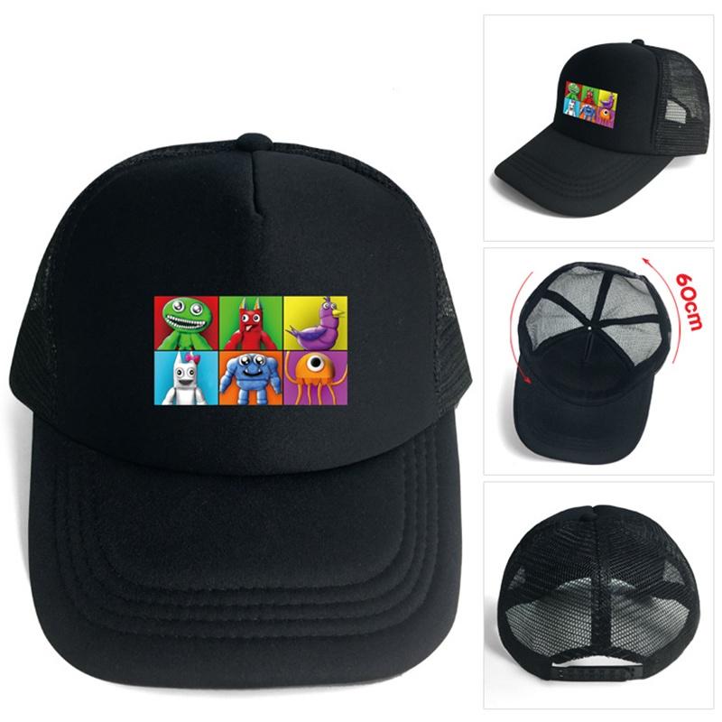 Garten Of Banban Cartoon Printing Baseball Cap Adjustable Hip Hop Sun Hat