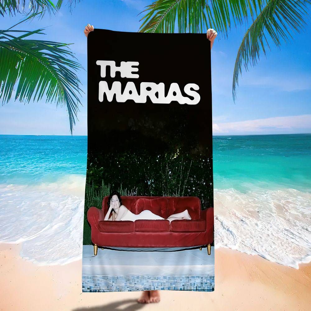 

Indie Pop Band The M-Marias Microfiber Beach Towel Absorbent Quick Dry Soft Yoga Swimming Resort Mountain Climbing Towel W40*H60(CM)