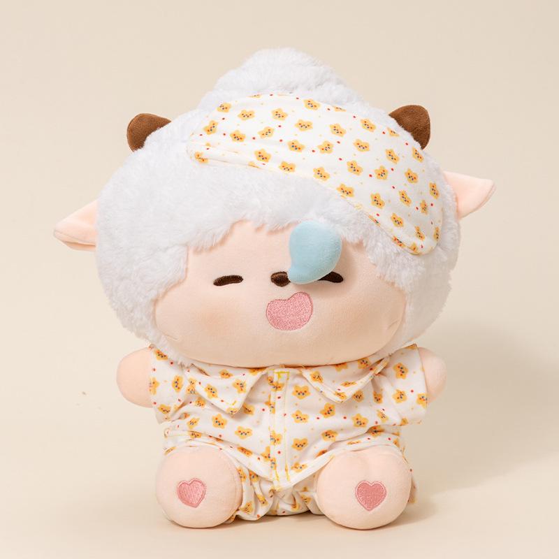 Pleasant Goat & Big Big Wolf Pajama Series Lazy Goat Plush Doll Gift