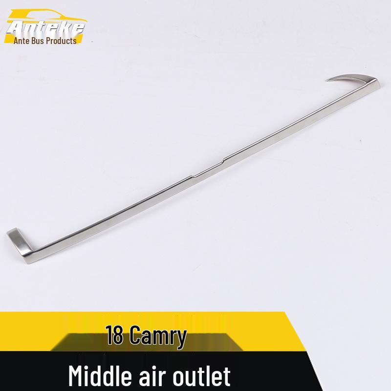 Stainless Steel Air Outlet Trim for 18 Camry Models