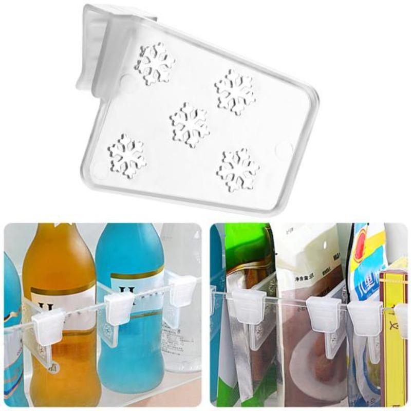 1Pcs/Set Popular Refrigerator Separators Compact Space-saving Plastic Classified Snap-on Refrigerator Dividers Restaurant Supplies