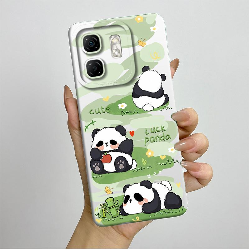 For Infinix Hot 50i Case Hot50i X6531 Soft Silicone TPU Painted Phone Coque Cartoon Printed Shockproof Protective Fundas Cover