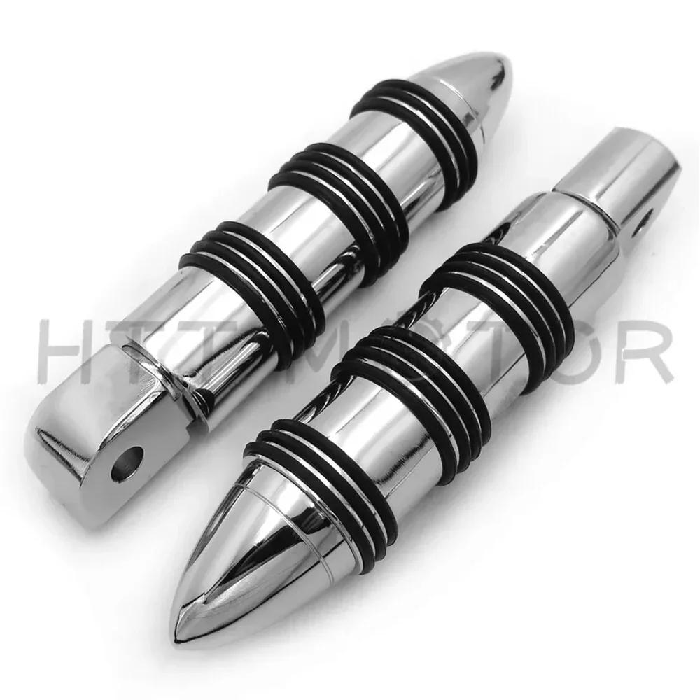 Motorcycle Accessories Gear Skull Footpegs For Passenger 2018-later Softail Fat Boy FLFB Fat Bob 2020-later LiveWire