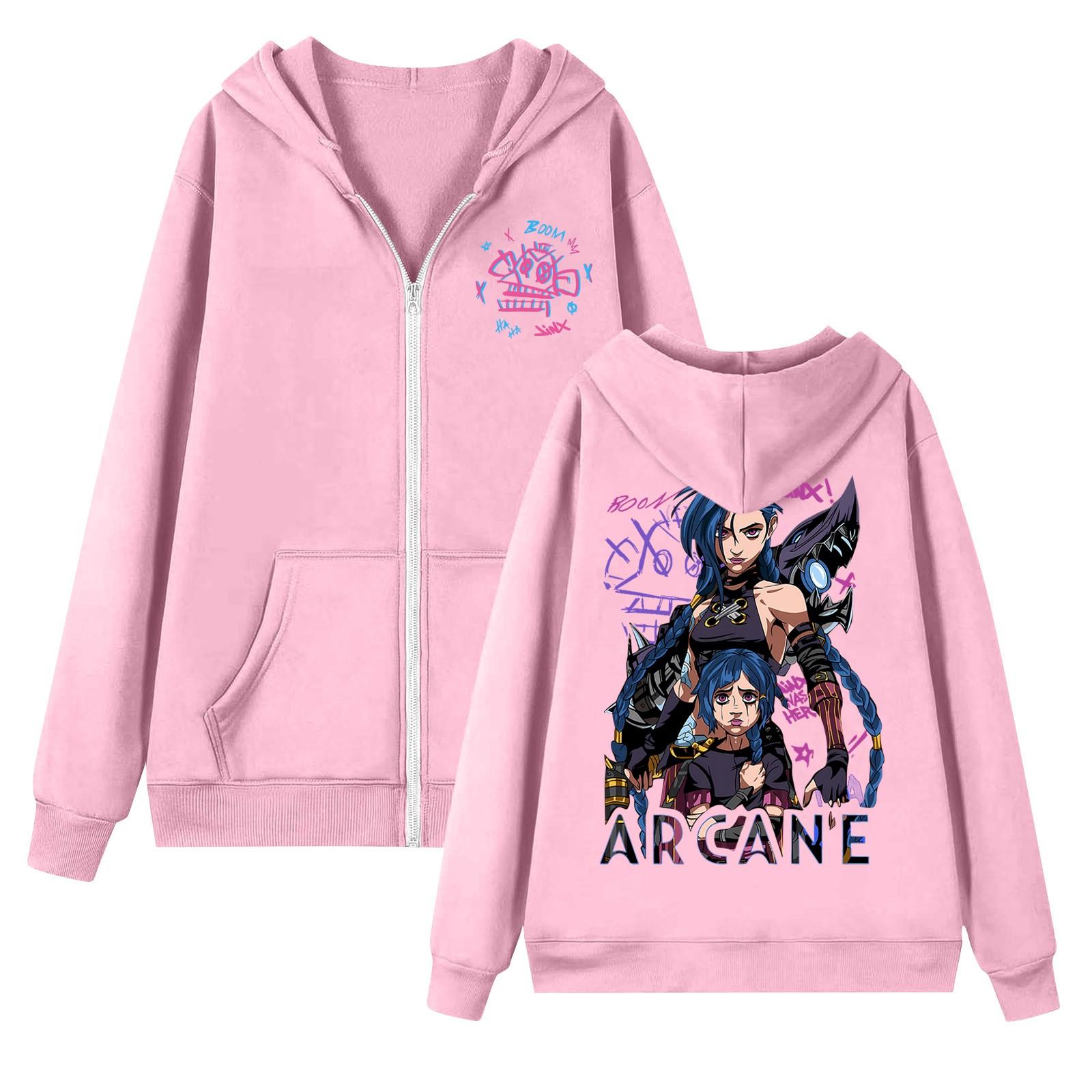 

Женская толстовка с длинным рукавом на молнии, повседневная, удобная, свободная, легкая, женская толстовка XL розовый