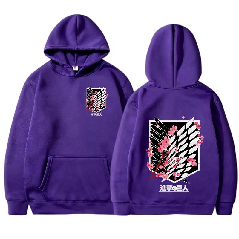 2024 Spring Autumn New Hoody Anime Hoodie Men's Fashion Warm Sweatshirt Graphical Printed Hoodies Casual Streetwear