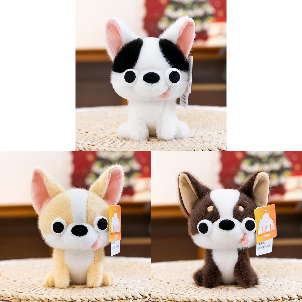 Peluche Chihuahua con pelo corto super morbido per bambini e collezionisti