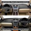For Lexus IS250 IS300 IS350 2006-2011 Black/Brown Car-styling Suede Leather Dashmat Dashboard Cover Pad Dash Mat Carpet 2008