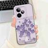 For Realme GT 7 5G 6.78" Case RMX5061 Cartoon Panda New Flower Collection Soft Silicon Cover For Oppo Realme GT7 5G Phone Shell