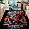 Football Club Pattern Rug, Indoor/Outdoor Mat, for Picnic, Gameroom, Bedroom, Office, Living Room, Home Decor Carpet, Birthday Gift