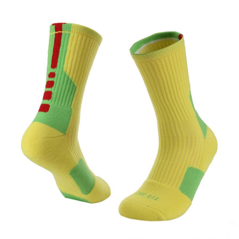 Middle Tube Basketball Socks Adult Towel Bottom Sports Socks Sweat-absorbent Anti-friction Football