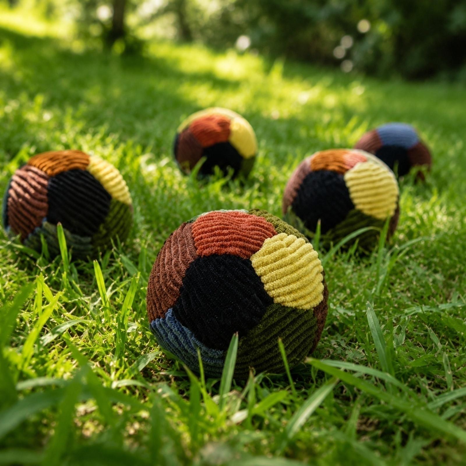 

Knitted Bean Bag Toy 6cm Soft Fabric Outdoor Indoor Toss Game Durable Lightweight Portable for Kids and Adults one size білий