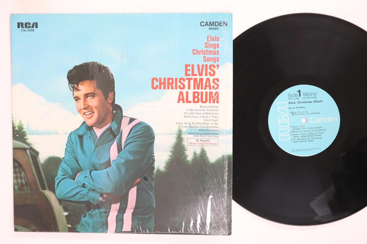 LP Record ELVIS PRESLEY Elvis Christmas Album CAL2428 RCA CAMDEN 1970 US Rock Used