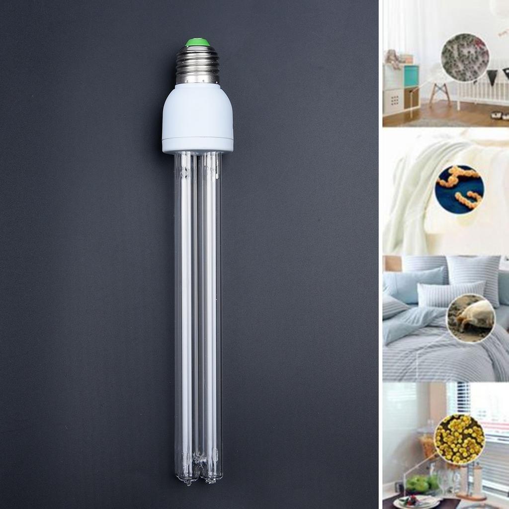 20W UVC Ozone Ultraviolet Compact Germicidal Sterilization Quartz Light Lamp E27