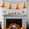 Halloween Wizard Hat Dress Up Hat Cosplay Costume Hat Holiday Props Decorative Hat for Garden Courtyard Tree Decoration