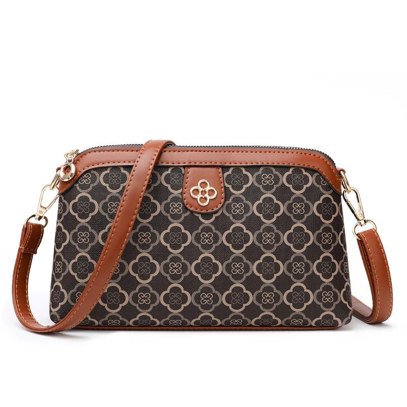 

Medium mother bag, messenger bag, new women s mobile phone bag, versatile medium and old grocery shopping, shoulder soft leather bag.
