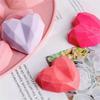 Heart-Shaped Silicone Mold - Perfect for Fondant, Chocolate, Cake Decoration, Soap Making, and Candle Crafting