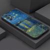 For Samsung Galaxy A56 Case A57 A55 5G A37 A17 A54 A52 A53 A34 A35 A32 A50 A72 A7 Cover Funny Oil Painting Van Gogh Starry Night