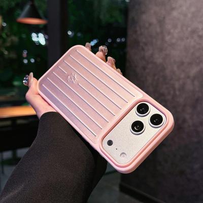 Toepasbaar op iPhone17 mobiele telefoonhoes Rimowa aluminium-magnesiumlegering eenvoudig en geavanceerd Apple 16promax beschermhoes