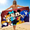 1Pc Cartoon Characters Together Beach Towel Quick Dry Multiuse For Beach Pool Gym Yoga Home Travel Christmas Halloween Xmas Gift Y1664