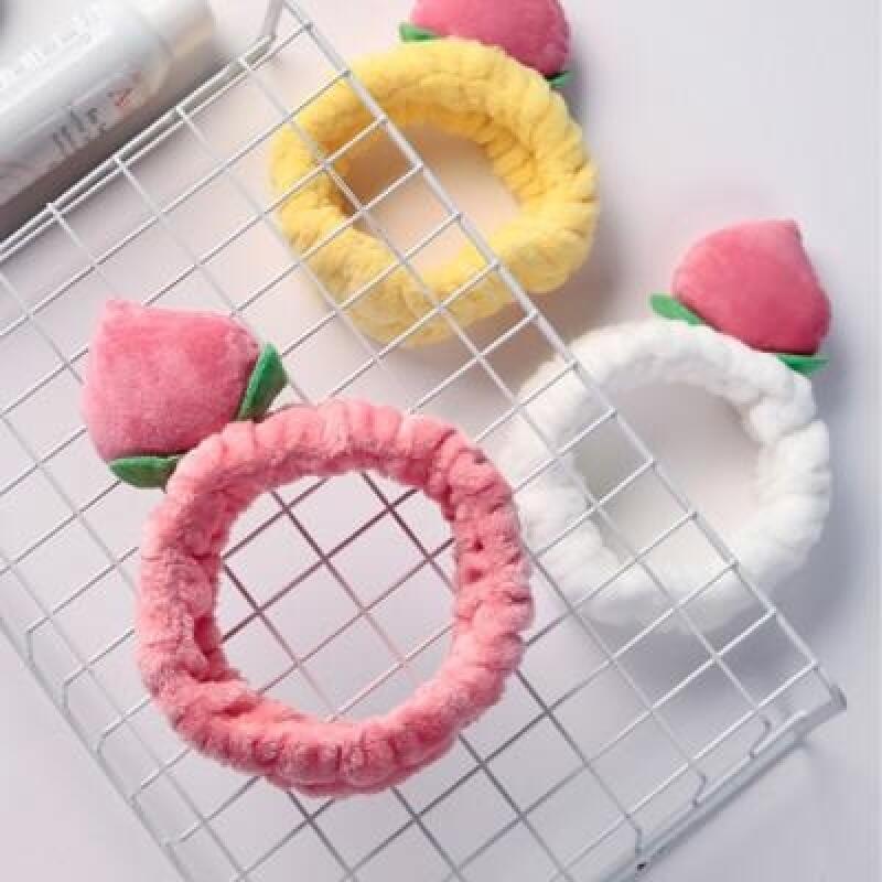 

Peach Wash Hair Band Headband 2 Colors Pink Band