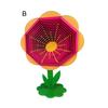 Flower Fractal Hexagon Fidget Toy Stress Anxiety Relief Desk Rotating Toy Kids Adults Pocket Size Travel Geometric Hexagon Sensory Toy
