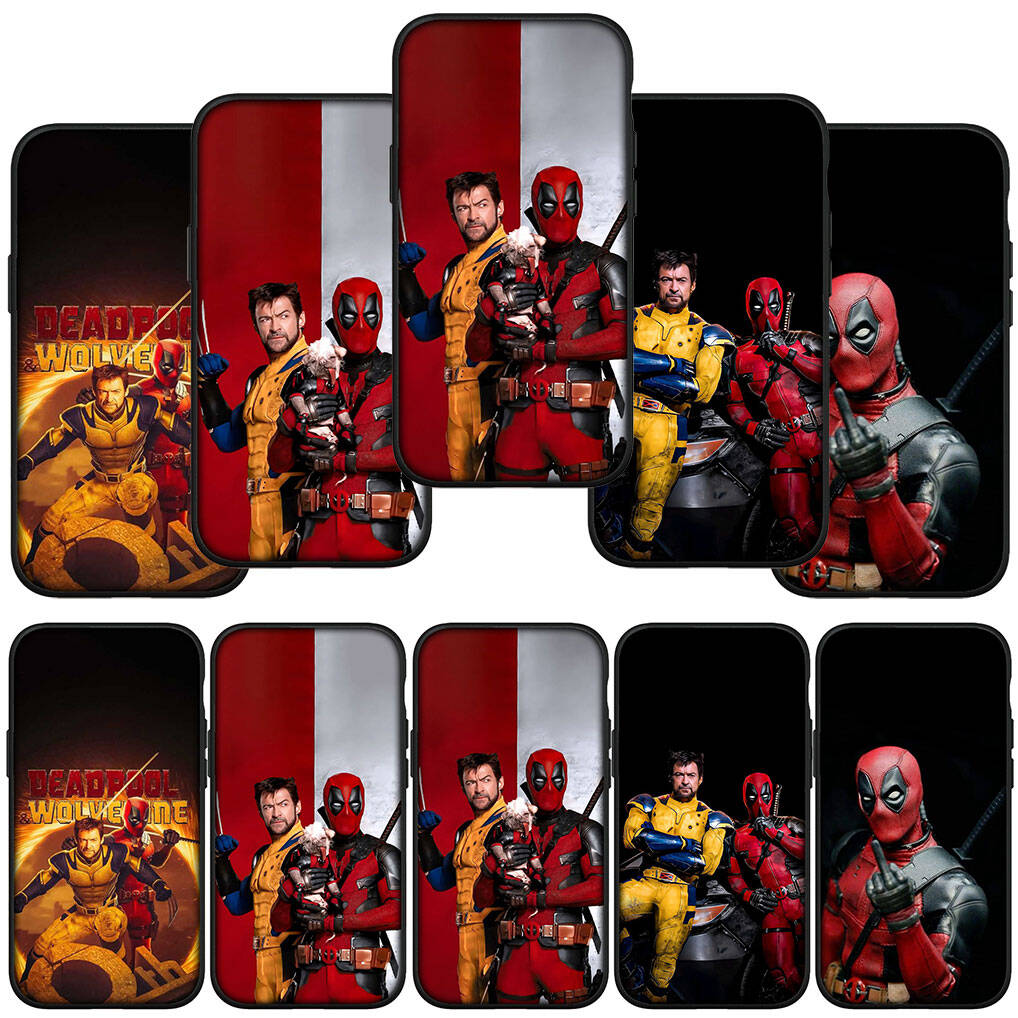 For iPhone 17 16 15 Xiaomi Poco F7 F8 X7 X6 C85 C75 C71 M8 Redmi Note 14 13 12 11 Pro Max 14C 13C 15C A4 Case Poster Deadpool Marvel Wolverine Cover