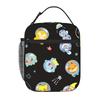 1 Piece Zipper Closure Face Storage Bag Pocket Pokemon School Lunch Food Box Reusable For Lunch Food Bag