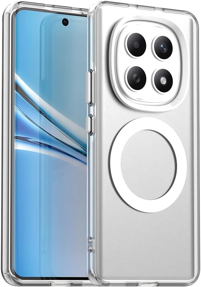

Case For Redmi Note 15 5G, shockproof and magnetic серебряный