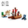 LEGO® Minecraft® 21259 Pirate Ship Voyage Building and Exploration Set