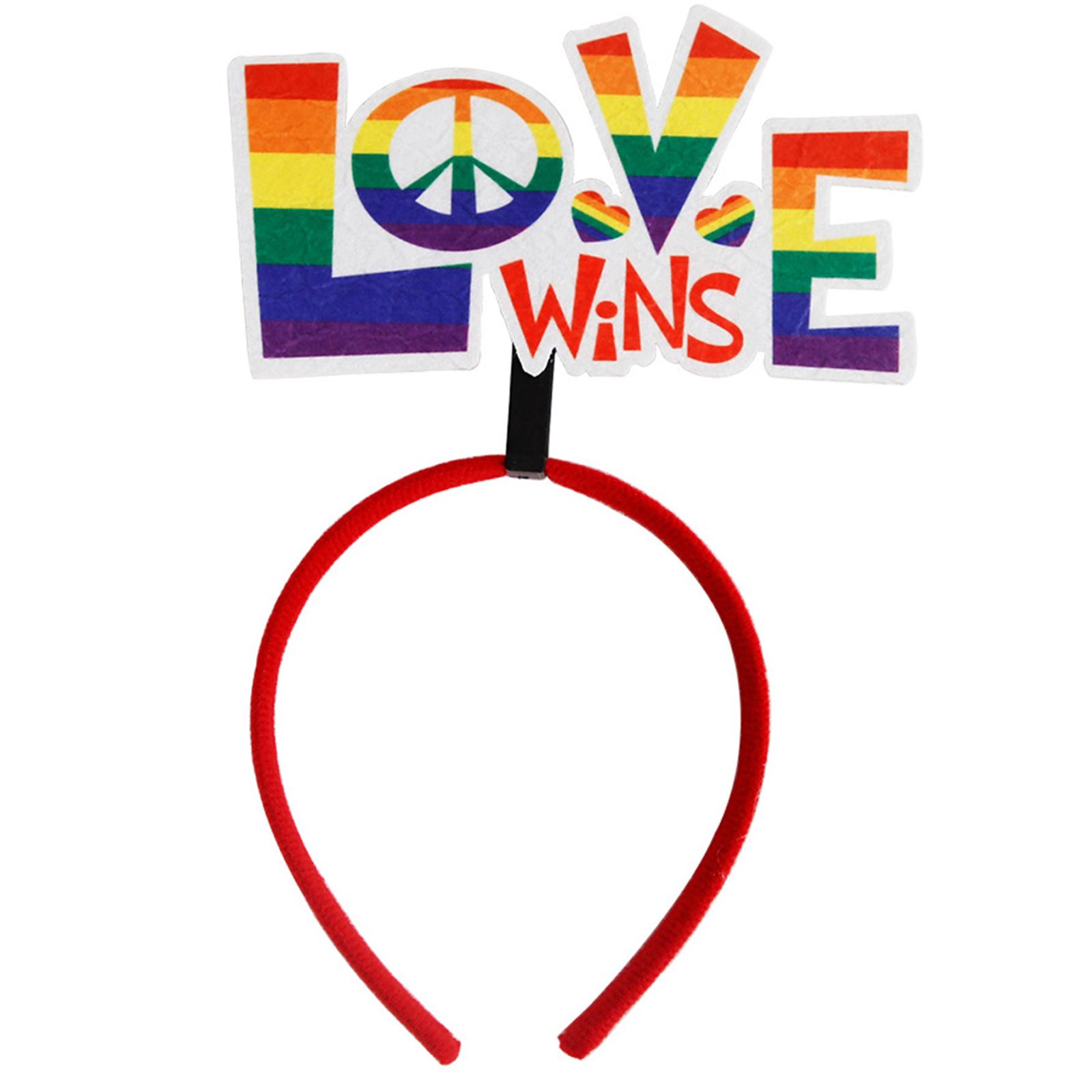 

Vibrant Heart Pattern Hairband Comfortable Hair Accesories Fancy Dress Headwear Festival Hairband For Celebrations T4