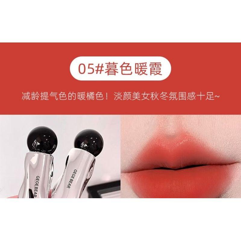 Gege Bear - Light Cloud Naked Fog Velvet Lip Mud - 4-6