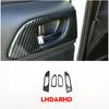 LHD RHD For Subaru WRX STI XV 2014- ABS carbonfiber Interior Accessories door handle window switch AT Gear Shift Box Panel