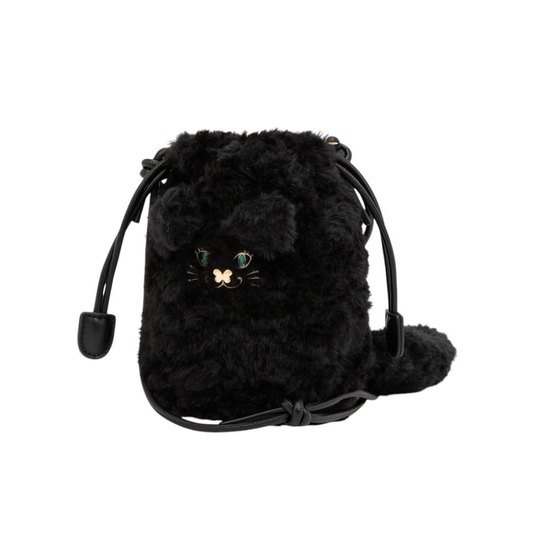 

Anna Sui TITI Friends Shoulder Black & Bag, Women s, чёрный