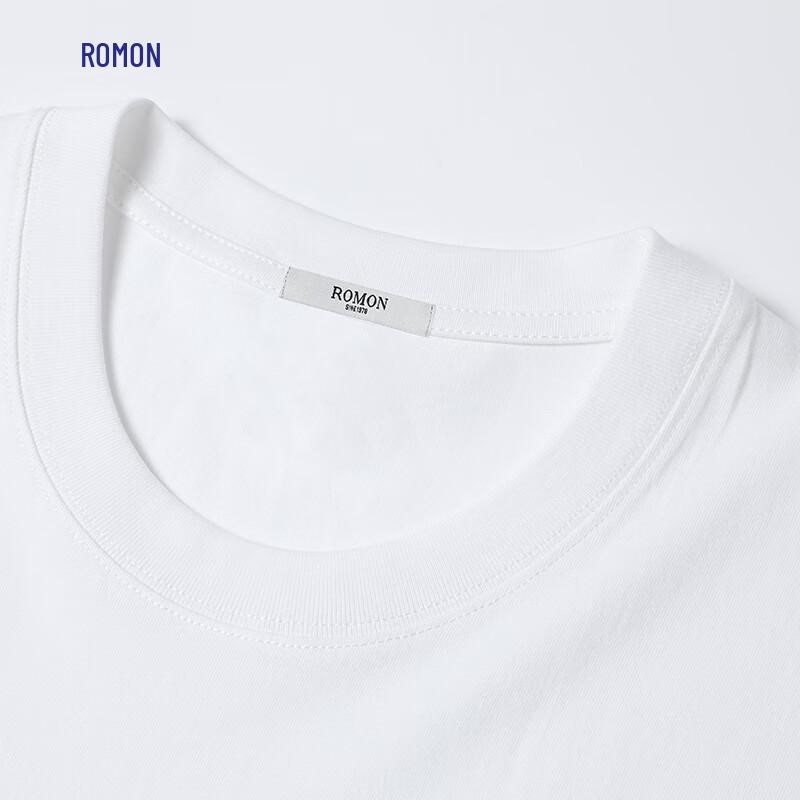 ROMON 2-Pack Women's Pure Cotton Short Sleeve T-Shirt