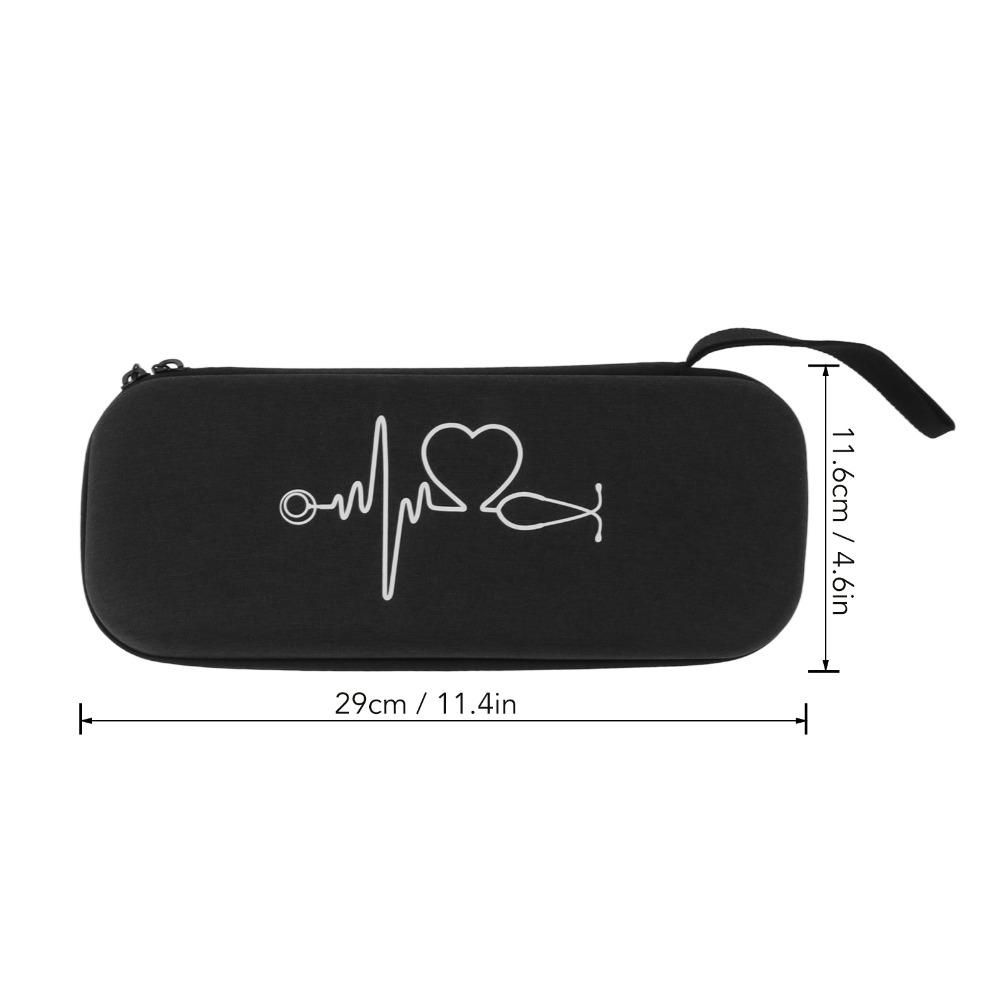Large Capacity Hard Stethoscope Case Shockproof Design Portable Storage Stethoscope Storage Bag Professional Durable