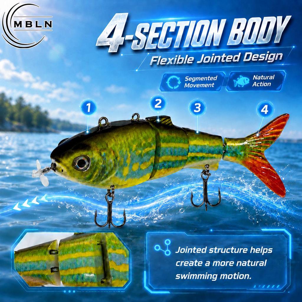 Electric Minnow Cross-Border Lure