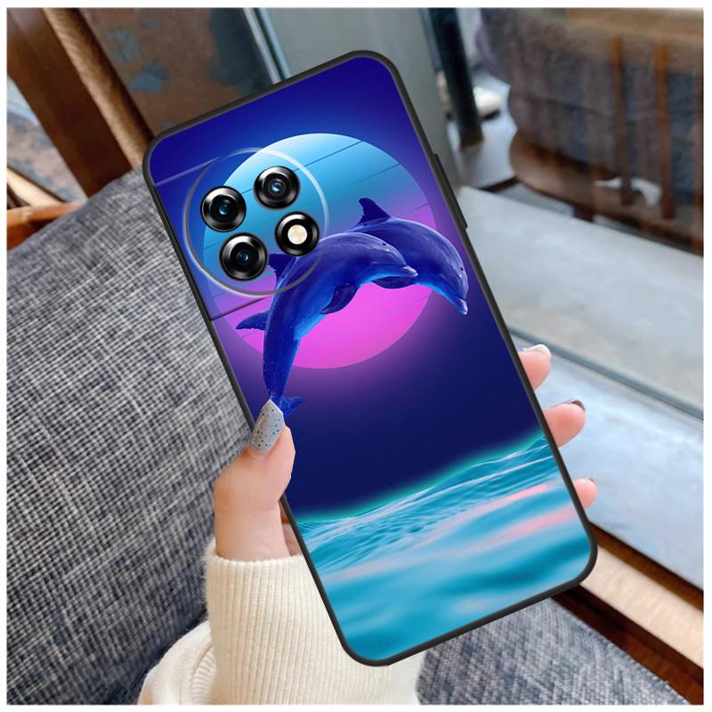 

Чехол с дельфином для OnePlus 15 12R 13R 13T 10T 8T 13 12 11 10 Pro Nord 5 CE 2 3 4 Lite N20 N30 Чехол OnePlus Nord CE 3