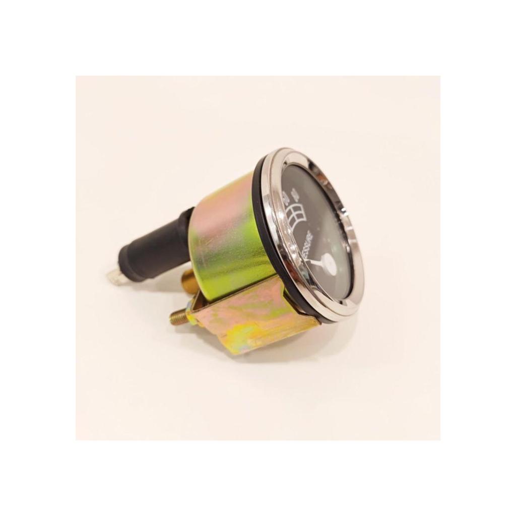 Öldruckmesser-Kit (100-230F, 0-80 PSI) mit Chromblende für Ford Traktormodelle - 2N, 8N, 9N, NAA, 601, 70, 801, 901, 2000, 4000,