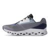 ON Cloudstratus Fossil Midnight Ανδρικά Αθλητικά Παπούτσια Γκρι 39.99007
