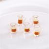 10PCS Miniature Beer Glass Dollhouse Mug Models Fairy Garden Doll House Decor