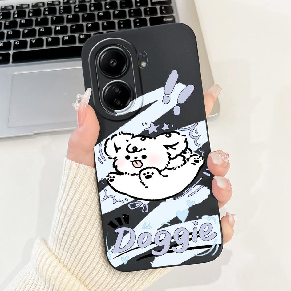 For Redmi 13C 4G Case Cute Rabbit Cartoon Protective Cover For Xiaomi Redmi 13C 2023 Phone Cases Redmi13C 13 C Shockproof Bumper