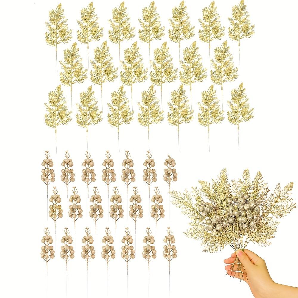 10Pcs Artificial Berry Bouquet Christmas Decoration Xmas Tree Pendant Ornament for Home Room Decor New Year 2026 Gifts Accessory
