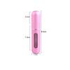 5ml Refillable Aluminum Perfume Spray Bottle with Self-Pump Function