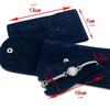 Portable Watch Bag Gift Shock-proof Press Velvet Snap Design Jewelry Box Watch Packing Pouch Storage Bag Single Watch Display