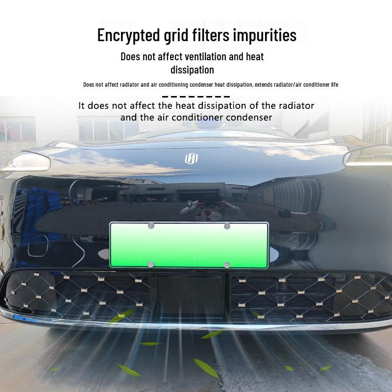 Compatible Shangjie H5 Starry Sky Insect Net Front Grille Radiator Grill Bug Deflector Modified Parts for 25 Models