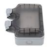 Outdoor IP66 Waterproof Wall Power Socket 2 Sockets Rainproof Charging Outlet   15A