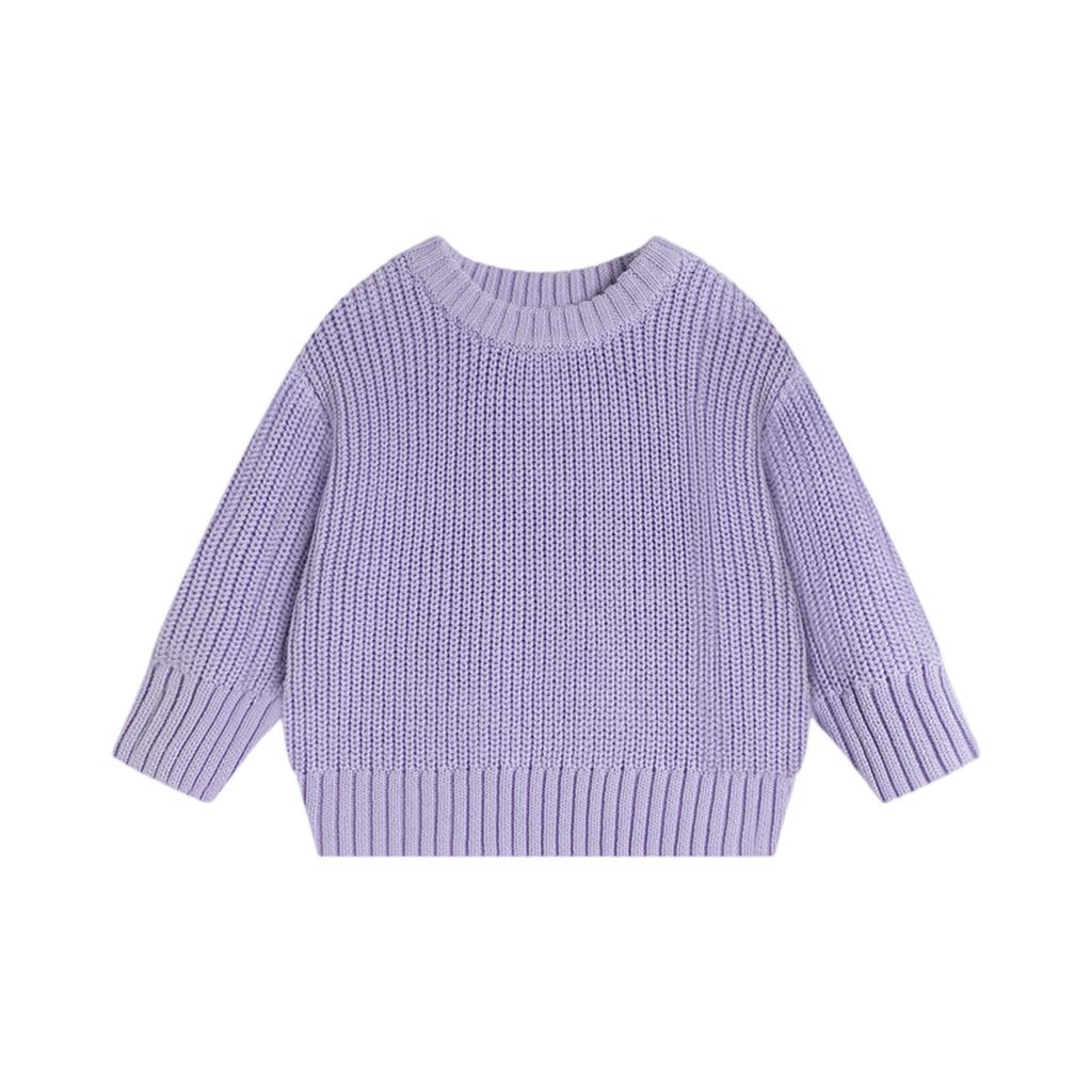 Girls' Knit Base Layer - Round Neck Baby Thermal Top