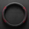 Luxury Faux Fur Steering Wheel Cover - Ultra-Thin, Sweat-Absorbent & Breathable with Non-Slip Grip & Inner Ring, All-Season Use
