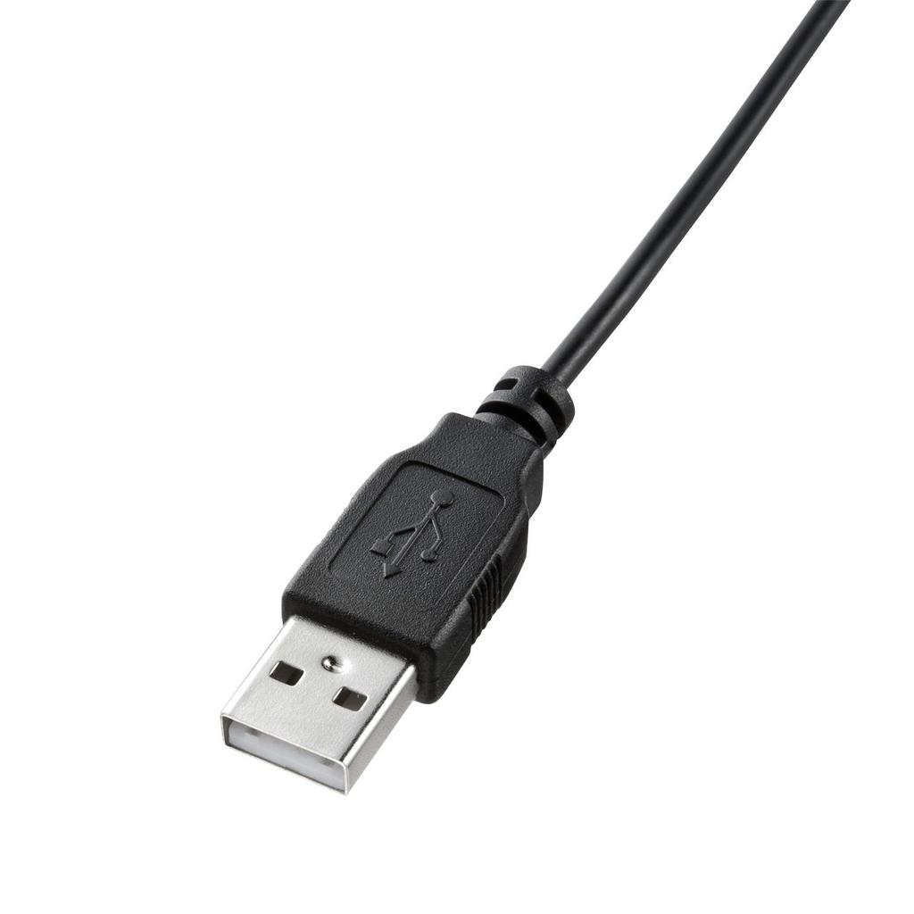 Sanwa Supply Wired USB Standard Japanese Black Keyboard, Layout, Membrane, SKB-L1UBK