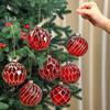 6CM Christmas Decoration Shatterproof Christmas Balls Xmas Tree Hanging Pendants for Home Party Decor New Year Gift Navidad